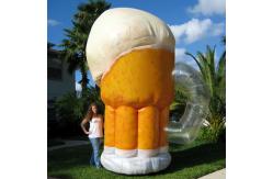 China inflatable advertising giant beer cup / inflatable promotion products supplier