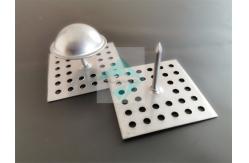 China Rockwool Insulation Fixing Pins Galvanized Steel Perforated Base supplier