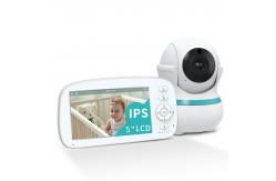 China 5 Inch 720P HD Baby Monitor with 5000mAh Battery and Night Vision supplier