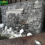 1mx1mx0.3m Galvanized Steel Wire Welded Gabion Box for sale