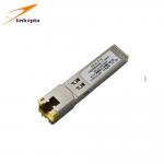 1000BASE Copper Small  RJ45 Sfp Module , Commercial Sfp Transceiver Rj45 Copper for sale