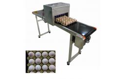 China Intelligent Date Code Printing Machine , Laser Date Code Printer For Eggs supplier