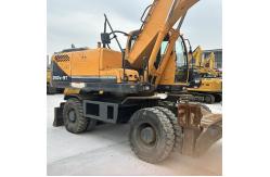 China Hyundai 210W-9T Used Wheel Excavator 22T With Cummins Engine 140kW supplier