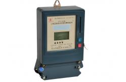 China Smart Card Prepaid Digital Power Meter , 3 * 220V / 380V Three Phase KWH Meter supplier