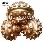 Rubber Sealed Bearing TCI Tricone Bit High Rotary Speed 6 5/8API Reg Pin for sale