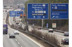 China High Resolution 2R1G1B P25 Variable Speed Limit Signs With Storage Memory supplier