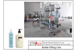 China Cream Filler Paste Bottle Filling Line With 10 Nozzles Volumetric Piston Filling Machine supplier