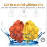 Stress Relief Silicone Pop It Fidget Wristband For Kids for sale