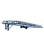 Large Loading Capacity Mobile Dock Ramp With Outriggers Movable Dock Leveler