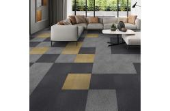 China Solution Dyed Polypropylene Nylon Carpet Tiles 50x50cm Loop Pile For Business supplier