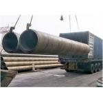 Black Painted Carbon Steel SSAW Steel Pipes With Wall 5mm -25.4mm