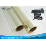 One-Side Coated Inkjet Film Roll , Eco Solvent Inkjet Transparency Film for sale