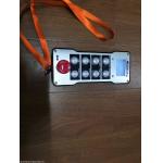 Waterproof Joystick Remote Control , AC380V Wireless Crane Remote Control for sale