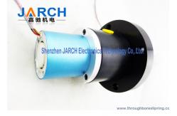 China 10 Circiuts Signal Hybrid Slip Rings 1 Passage With Aluminium Alloy Housing supplier