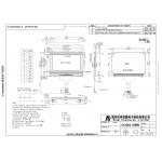 Professional Cog Lcd Module , Graphic Oled Display 3.3V Power Supply