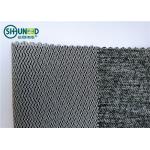 PES Woven Fusible Interlining Weft Knit Insert 50gsm Napping Interlining Fabric for sale