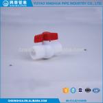 Light Weight PPR Ball Valve , Pvc Pipe Fittings Convenient Installation for sale