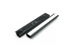 China G Channel PC Profile Square Duct PVC Cable Trunking Profile supplier