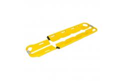 China 210CM 6CM Folding Scoop Stretcher Lightweight Foldable Stretcher ABS Handrails supplier