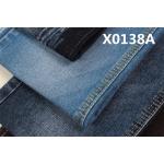 10.6Oz Grey Power Stretch Denim Fabric Super Dark Blue Sanforizing for sale