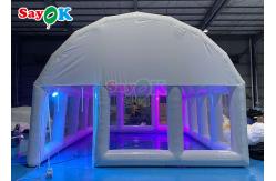 China PVC Inflatable Swimming Pool Enclosure Above Ground Winter Dome Pool Covers supplier