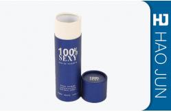 China Custom Printing Glossy Round Packaging Boxes , Cylinder Mailing Tubes For Sex Toy supplier