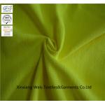 Modacrylic Cotton Inherent Fire Retardant Material For Clothing Knit Pique Hi Viz Yellow for sale