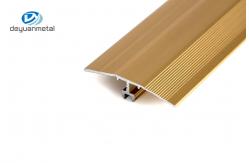 China 3m Aluminum Floor Transition Strips Multiapplication With Arch Joint Bar supplier