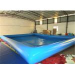 Kindergarten Baby Inflatable Water Games Big Inflatable Swimming Pool 10 X 8m for sale