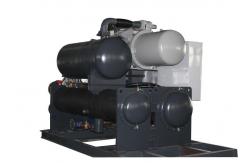 China GSHP Screw 1.0MPa Water Source Heat Pumps Falling Film Heat Exchanger supplier
