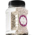 Honey Round Wide Mouth Grip Plastic Food Jars 360ml With Screw Lid for sale