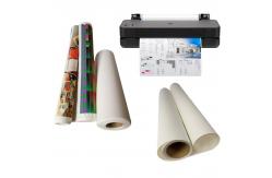 China Largr Format Printing Matte 280gsm Polyester Canvas For Eco Solvent Ink supplier