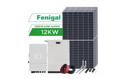 China 12KW Solar Panel System One Stop Solutions Inverter Hybrid 48V For Home supplier