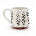 Unique Geometric Smart Black And White Ceramic Coffee Mug For Gift for sale