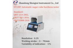 China Resolution 0.1N Automatic Sugar Cube Hardness Tester ST120F Measuring 0-50MPa supplier