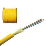 Yellow indoor Singlemode 6 core Optical fiber Cables for FTTH  Network for sale