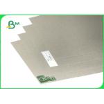 High Stiffness 1.5mm Grey Chipboard, 70 * 100cm Grey Cardboard For Packaging