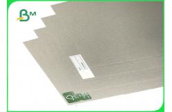 China High Stiffness 1.5mm Grey Chipboard, 70 * 100cm Grey Cardboard For Packaging supplier