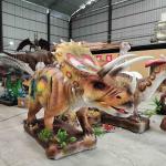 Bespoken  Amusement Park Eyes Blinking Dinosaur Triceratops Model for sale