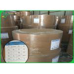40G 50G 60G Uncoated Food Grade Paper Roll , Kraft Brown Paper With FDA Certified for sale