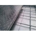 15-W-4 Compound Steel Grating / Stainless Steel Mesh Grate With Checker Plate for sale