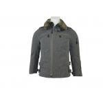 280 GSM Twill 2/1 60% Polyester 40% Cotton Winter Motorcycle Suit With Liner Lamb Fur for sale