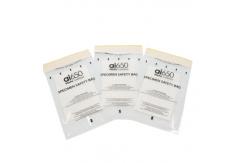 China PE Printing Transparent 95kPa Biohazard Bag For Contaminated Materials supplier