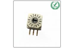 China Customized Coding Mini Rotary Switch 4 Positions 50VDC 100mA supplier
