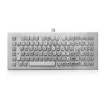 102 Keys Compact Waterproof Stainless Steel Keyboard for Industrial Use for sale