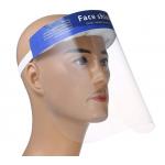 Full Face Splash Face Shield , Protective Face Shield Pet Film Single Use