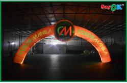 China Inflatable Halloween Archway PVC Led Inflatable Archways Inflatable Entrance Arch Customized supplier