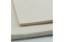 China Off White Nomex Sanforizing Needle Punched Felt Two Layers Structure supplier