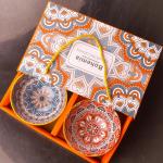 Japanese Style Dinnerware Packaging Boxes Ceramic Bowl Dinner Set Gift Box for sale