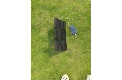 China Customizable 3-Foldable Portable Solar Charger Made Of 600D Polyester Bag supplier